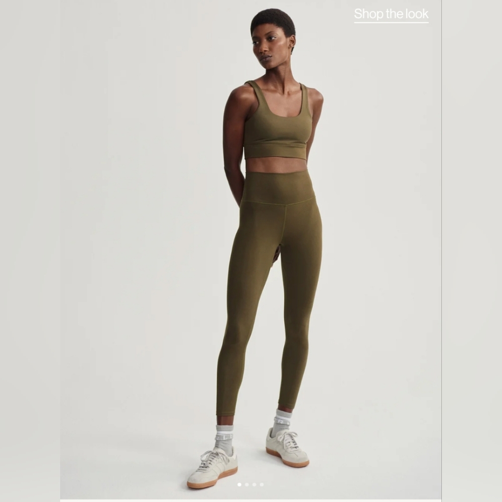 Varley freesoft High Rise Legging 25" Dark Olive XS